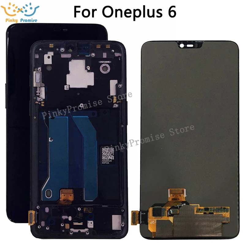6 28 &quotдля Oneplus 1 + ЖК-дисплей дигитайзер экрана сенсорная панель 2280*1080 для oneplus в
