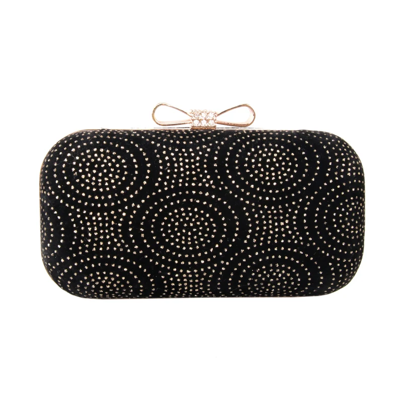 Женская вечерняя сумочка DAIWEI бархатная для свадьбы торжества вечеривечерние