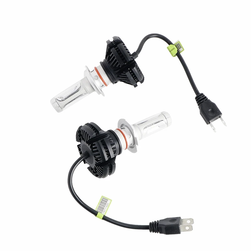 PAMPSEE 2 шт. 9005 HB3 9006 HB4 H11 H4 H7 Led H1 Автомобильная фара 50 Вт 6000LM IP67 Лампа все в одном CSP