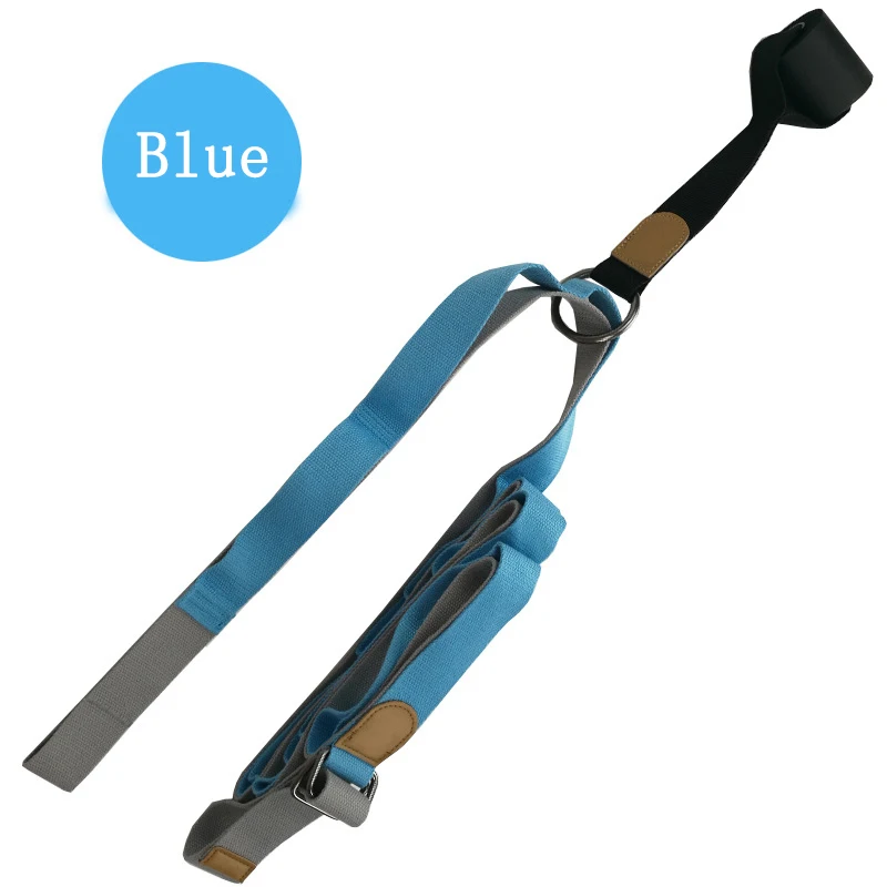 Blue 3M эластичный ремень для йоги, гибкий растягивающийся ремень для ног, ремень для балета, танцев, гимнастики, фитнеса, тренировок - Цвет: Blue
