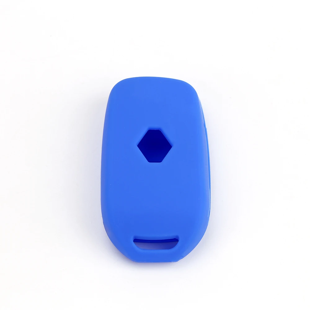 2019 silicone car key case for Renault 3 buttons Clio Scenic Megane Duster Sandero Captur Twingo remote control cover shell | Автомобили и