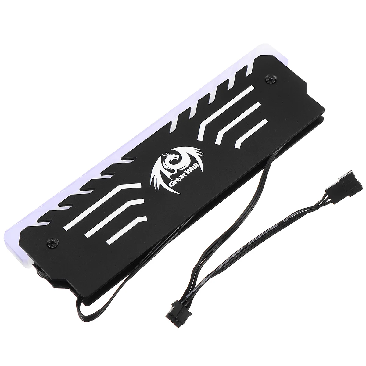 2 шт. 3 pin RAM RGB Memory Vest LED 256 цветов световой эффект алюминиевый охладитель теплоотвод охлаждающий жилет для DIY PC Игры DDR3 DDR4