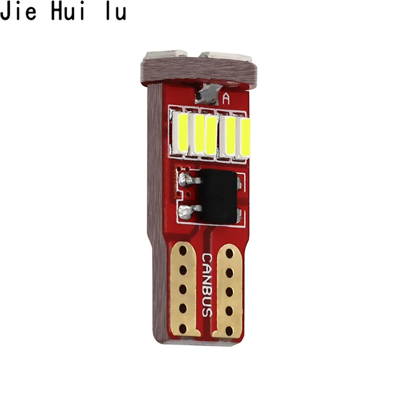 1 шт. T10 Canbus светодиодный Автомобильный авто 194 W5W 15SMD 15 S SMD 4014 клиновидный CANBUS