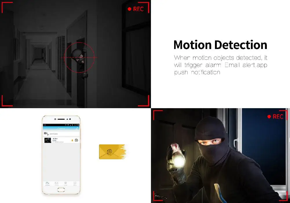SCAM QF508 HD 1080P беспроводная Wifi ip-камера, уличная Водонепроницаемая камера наблюдения, Камера Безопасности s, инфракрасная камера Bulllet
