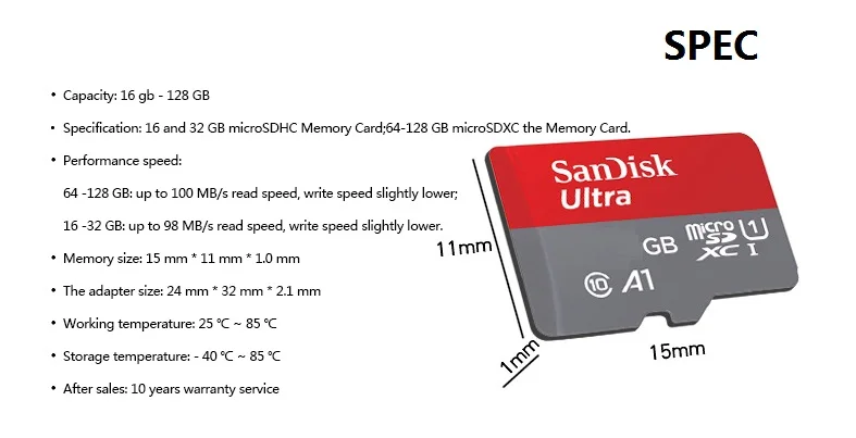 Двойной Флеш-накопитель SanDisk micro sd 200 ГБ 400 100 МБ/с. TF usb флэш-карта памяти, мicro sd 128 Гб 64 Гб оперативной памяти, 32 Гб встроенной памяти, 98 МБ/с. class10 продукт