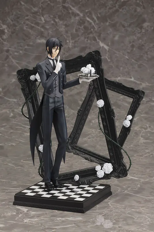 ARTFX + аниме Black Butler Book of Circle Kuroshitsuji Ciel Sebastian mikaelissa ПВХ фигурка Коллекционная модель