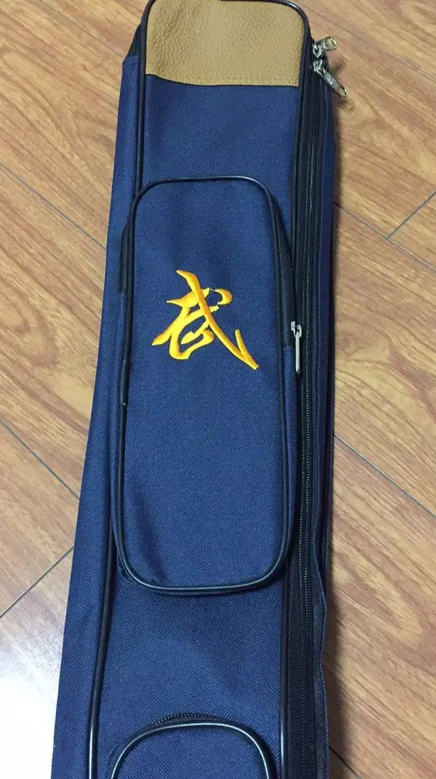 Сумка из ткани Оксфорд с вышивкой wu wushu мешок для кунг-фу кэндо двухслойный меч