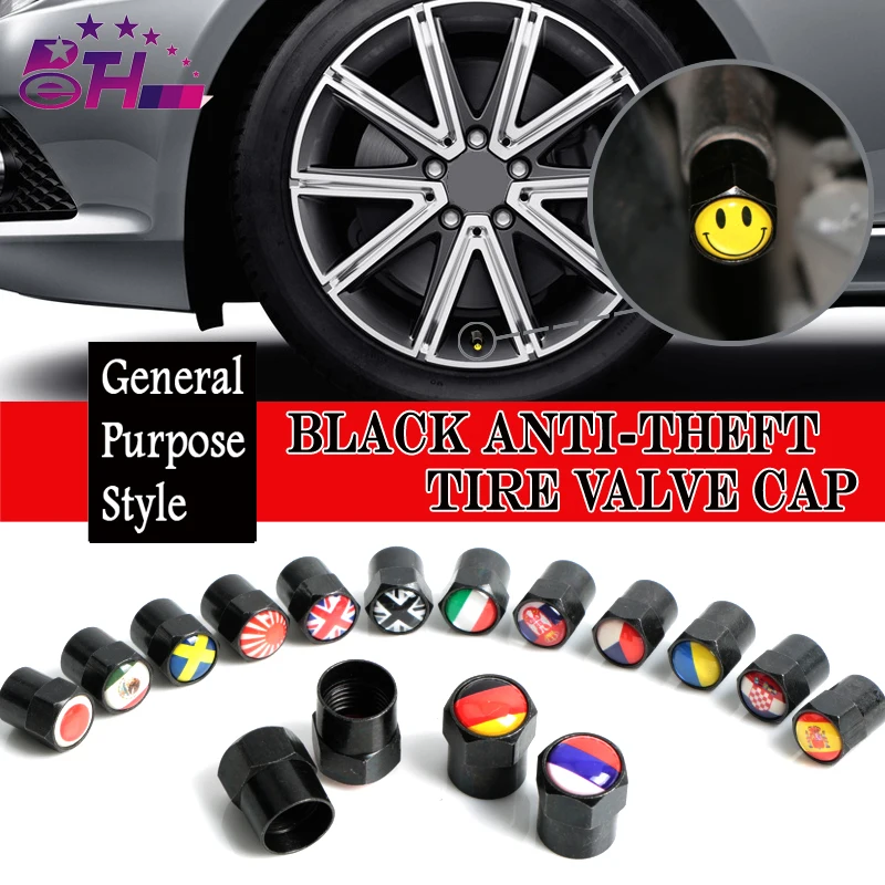 4 шт. Германия Россия Италия Швеция Флаг Турция Великобритания Испания Theftproof