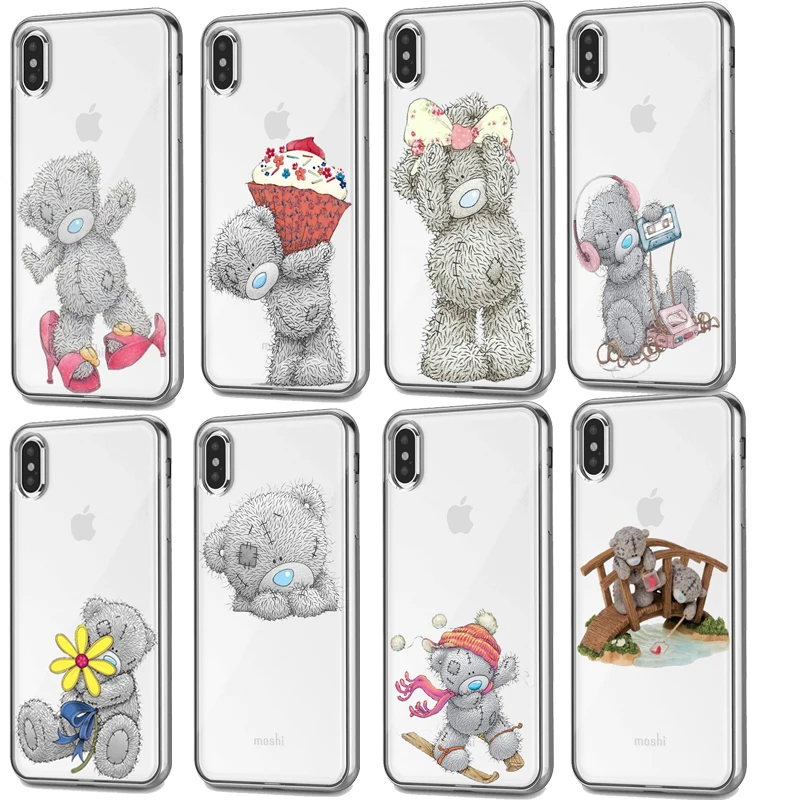 silicone phone case For iphone XS Max Tatty Teddy Me To You Bear Phone Covers iPhone 11Pro 5 SE 6S 7 8plus XR | Мобильные телефоны