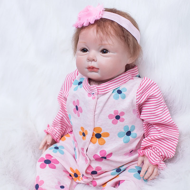 Fashion Dolls Reborn Silicone For Princess Children Birthday Gift Kids Toys for Girls YDK-51R3 Newborn Babay with Clothes |