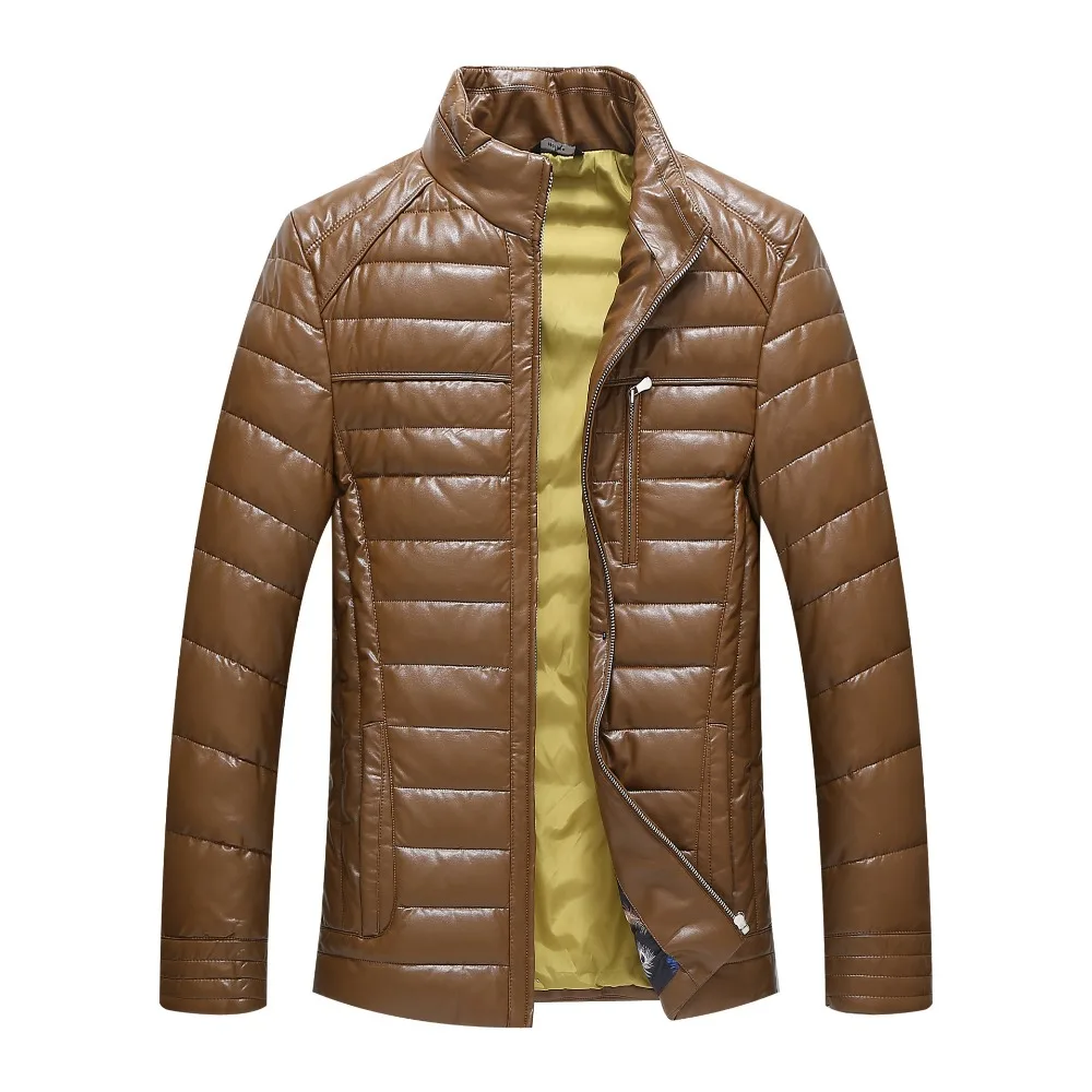 NewBang бренд 6XL 7XL из искусственной кожи зимняя куртка мужская мода пуховик мужской пуховик Мужская Зимняя Толстая теплая ветровка