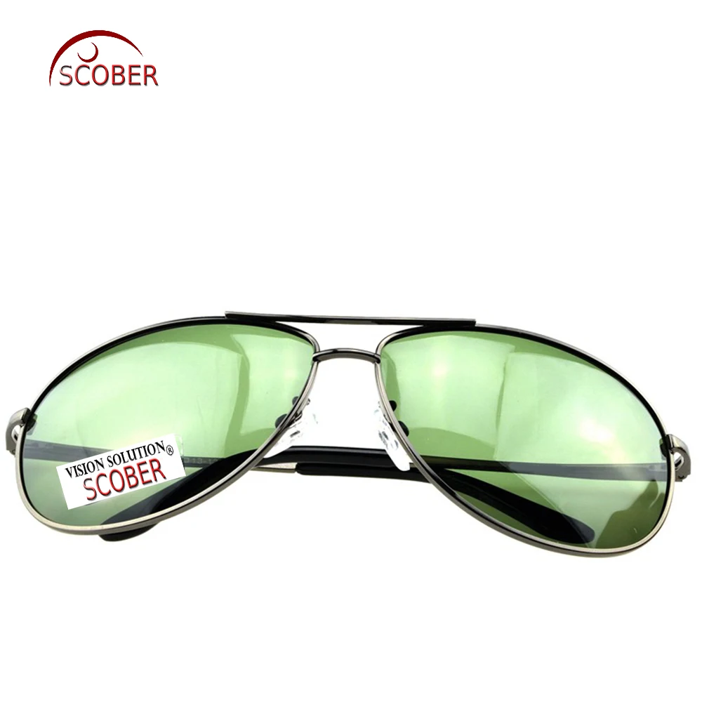 Новинка 2019 Мужские Двойные мостовые очки Scober флуоресцентные поляризационные Uv100