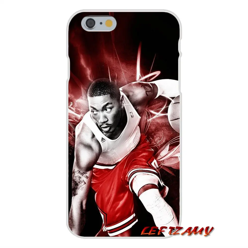 Прозрачные чехлы из ТПУ для Xiaomi Redmi 3 3S 4A 5A Pro Mi4 Mi4C Mi5S Mi6X Mi Max2 Note 4 Derrick Rose Basketball Star |