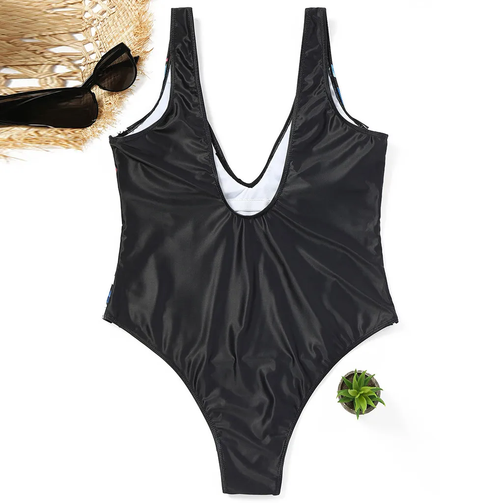 Женский Летний Пляжный плюс размер цветочный принт купальный костюм бюстгальтер