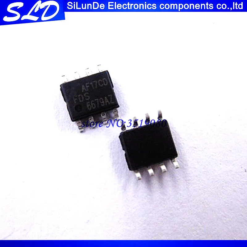 FDS6679AZ SOP8 FDS6679 6679AZ MOSFET -30V P-Channel PowerTrench 50 шт./Лот Бесплатная доставка | Электроника