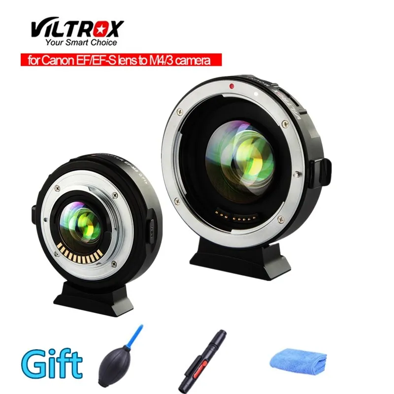 Viltrox EF M2 фокусное расстояние усилитель адаптер Автофокус 0.71x для Canon Крепление