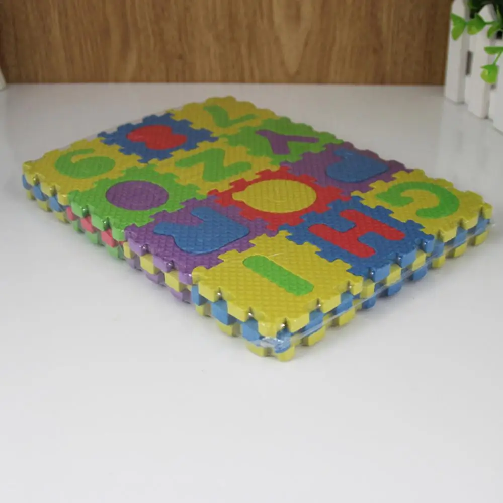 

36Pcs Children Alphabet Numbers Puzzles Crawling Foam Floor Mat Education Toy
