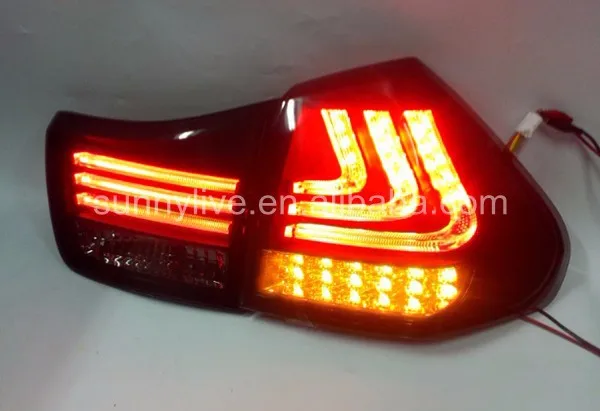 RX300 RX330 RX350 Herrier Kluger для Lexus светодиодный задний фонарь 04-09 год дыма
