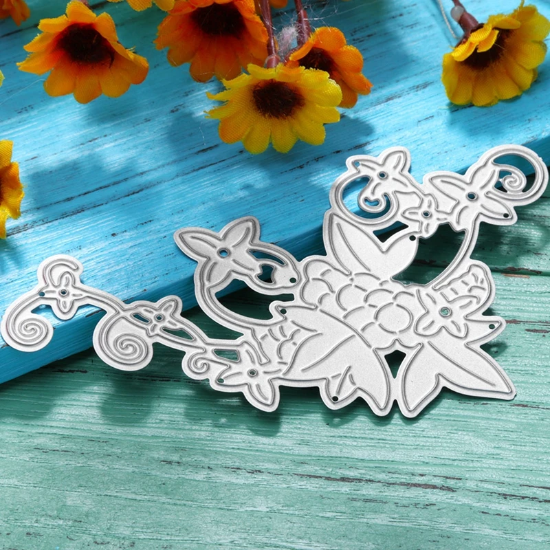 Лист Винограда металла резки трафареты для DIY Скрапбукинг Декоративные тиснения