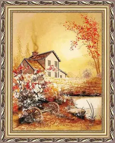 Бесплатная доставка Пейзаж гобелены Ткань Книги по искусству фотографии для