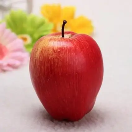 Реалистичные декоративные Пластик большой искусственный Apple фрукты пены Еда