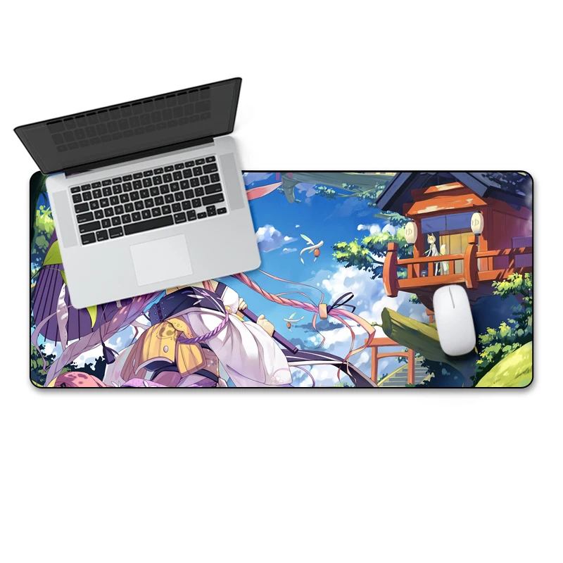 FFFAS 70X30 см аниме коврик для мыши с принтом из мультфильма большой размер резиновая подошва противоскользящая клавиатура Коврик для ноутбука домашний офис подарки коврик для мыши XXL