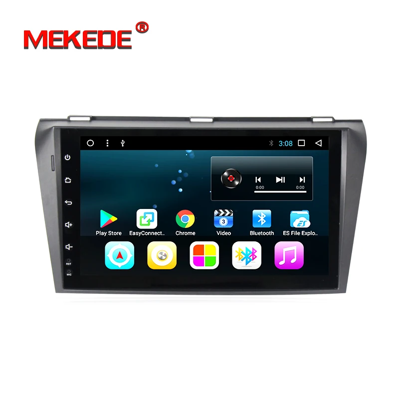 Бесплатная доставка T3 Android 7 1 условием core радио автомобиль DVD плеер для Mazda 3 Mazda3 2004