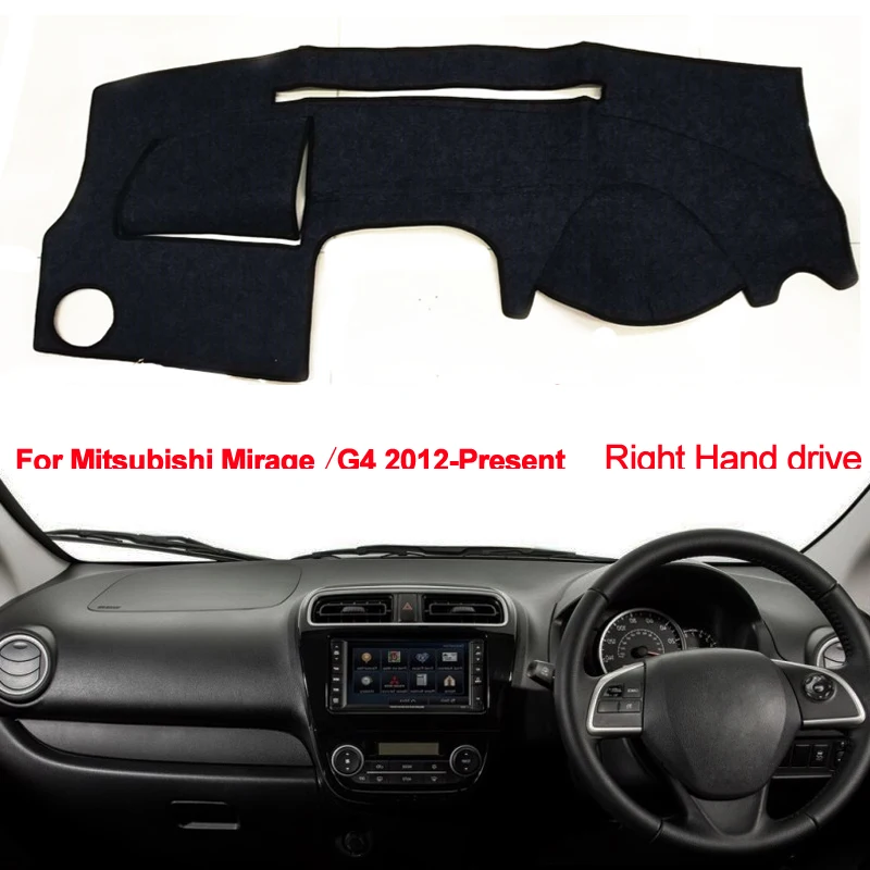 Крышка приборной панели автомобиля для Mitsubishi Mirage / G4 2012 2013 2014 2015 2016 2017 2018 2019 Presen LHD
