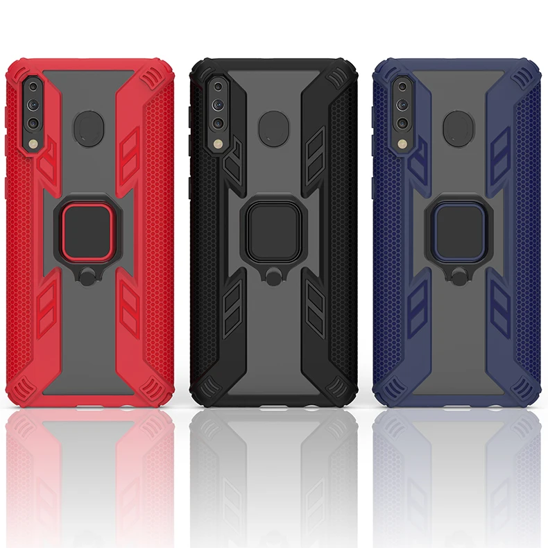 Predator Armor Soft Shockproof Protective Case Shell For Oppo F11 A9 Stand Magnetic Holder Car Ring Phone Back Cover |