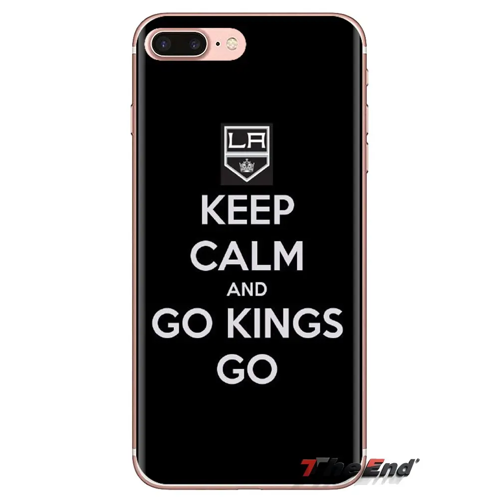 Силиконовый чехол для телефона Samsung Galaxy S3 S4 S5 Mini S6 S7 Edge S8 S9 S10 Plus Note 3 4 5 8 9 la kings Ice