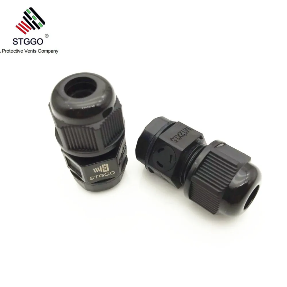 M12x1.5 вентиляционный кабельный сальник для наружного светодиодного освещения или