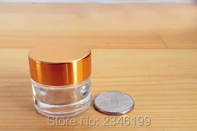 10 г 30 шт./лот высококачественные стеклянные банки для крема пустые DIY контейнеры
