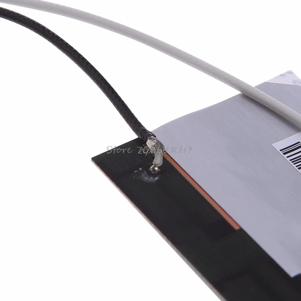 1 пара Универсальный ноутбук мини PCI-E беспроводной Wifi Внутренняя антенна черный +