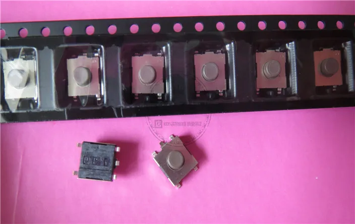 Оригинальный новый 100% импорт 6*6*3 4 сенсорный выключатель SMD 5pin Кнопка сброса микро