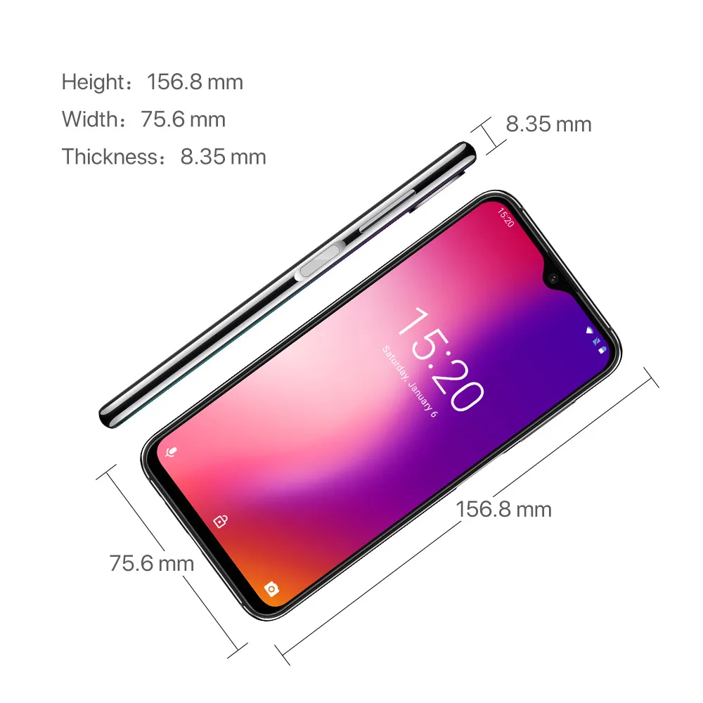 UMIDIGI One Max смартфон с 6 3 дюймовым дисплеем ОЗУ 4 Гб ПЗУ 128 ГБ Android 8 1|Смартфоны| |