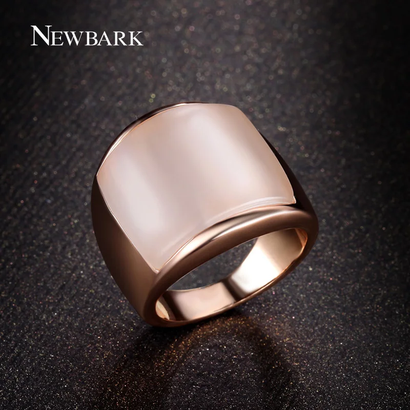 Newbark любителей палец кольцо подарок Синтетический Опал Камень удачи ювелирные