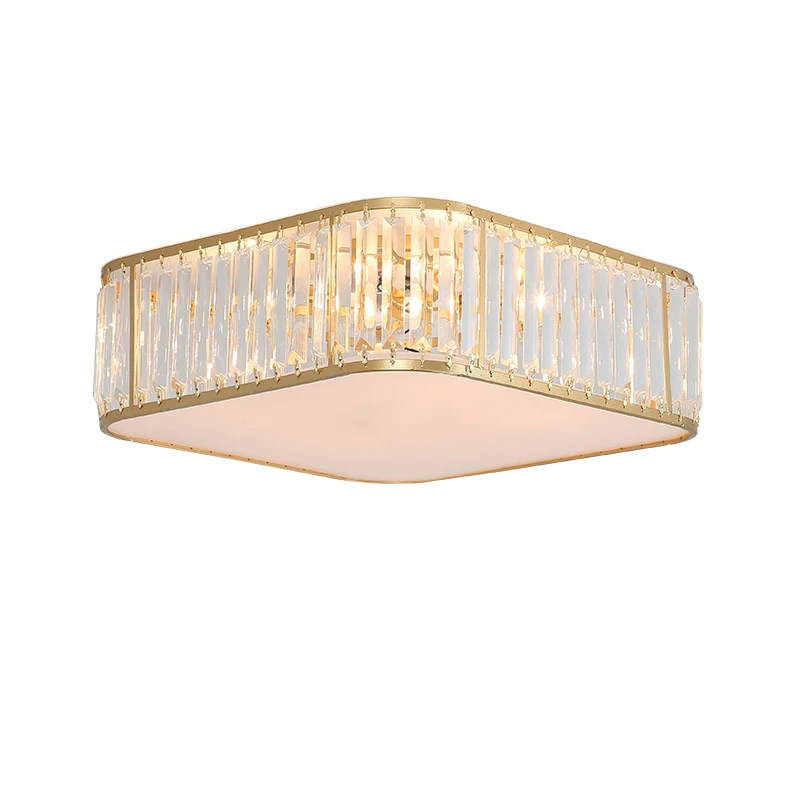 2020 Современный хрустальный подвесной светильник золотого/черного цвета