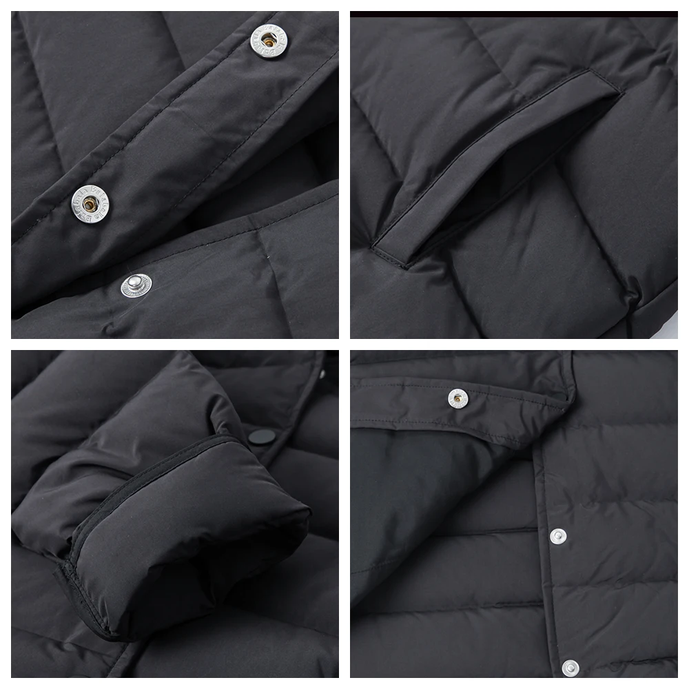 Balabala/Детская пуховая зимняя куртка для девочек теплая с капюшоном тонкая модная