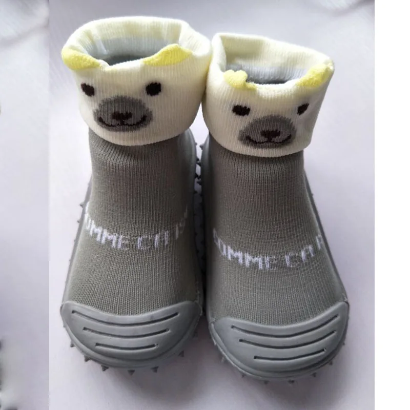 Детские носки для детей от 6 до 36 месяцев Нескользящие с резиновой подошвой малыш