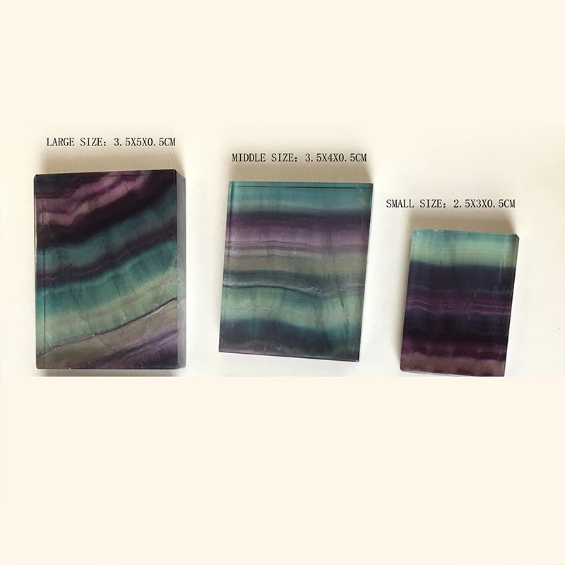 Colorful Fluorite Natural Stone Cuboid Melting Refining and Mineral Wholesale Factory Drop Shipping Runyangshi BQ04 | Дом и сад