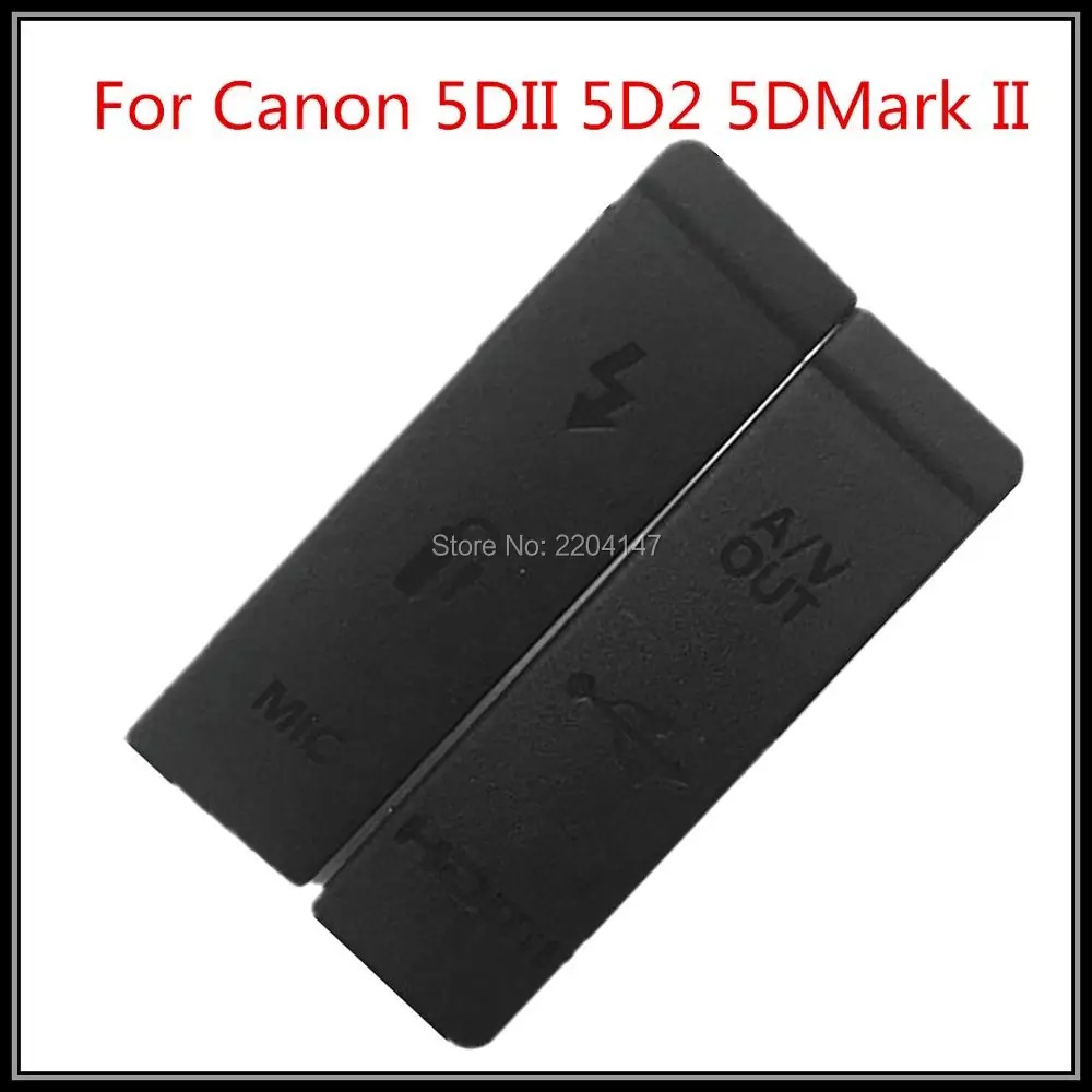 Оригинальный Новый OEM USB/HDMI DC IN/VIDEO OUT резиновая крышка для порта Canon 5DII 5D2 5D Mark II