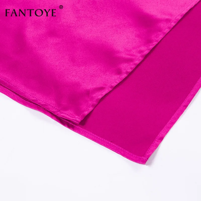 Fantoye, атласное сексуальное длинное платье с высоким разрезом, женское облегающее весеннее Платье макси с v-образным вырезом и открытой спиной, винтажные вечерние платья, летнее платье Vestidos