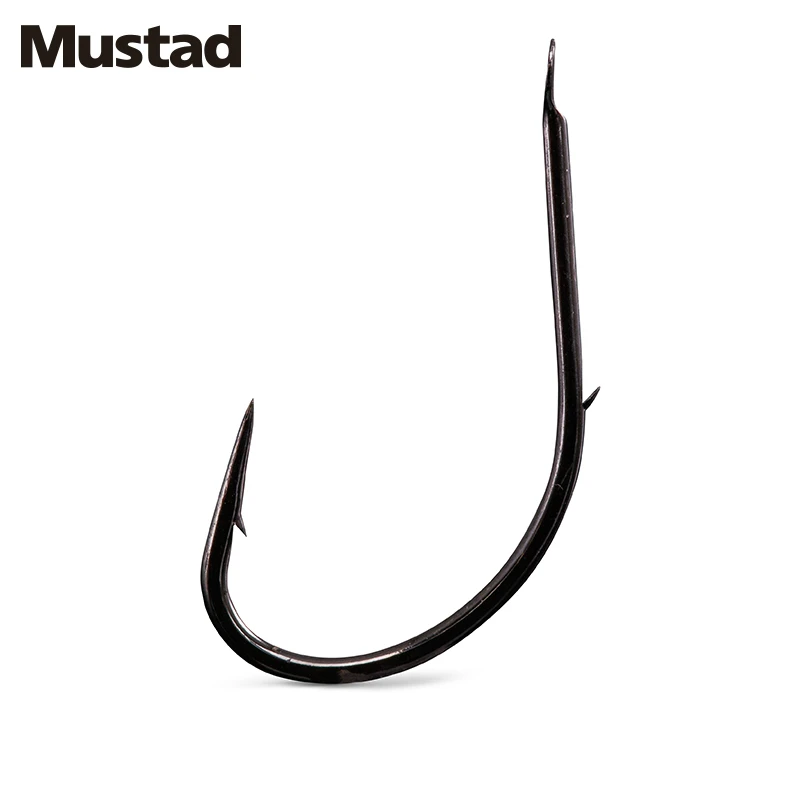 1 упаковка рыболовные крючки Mustad 10015 из углеродистой стали с крючком на спине в