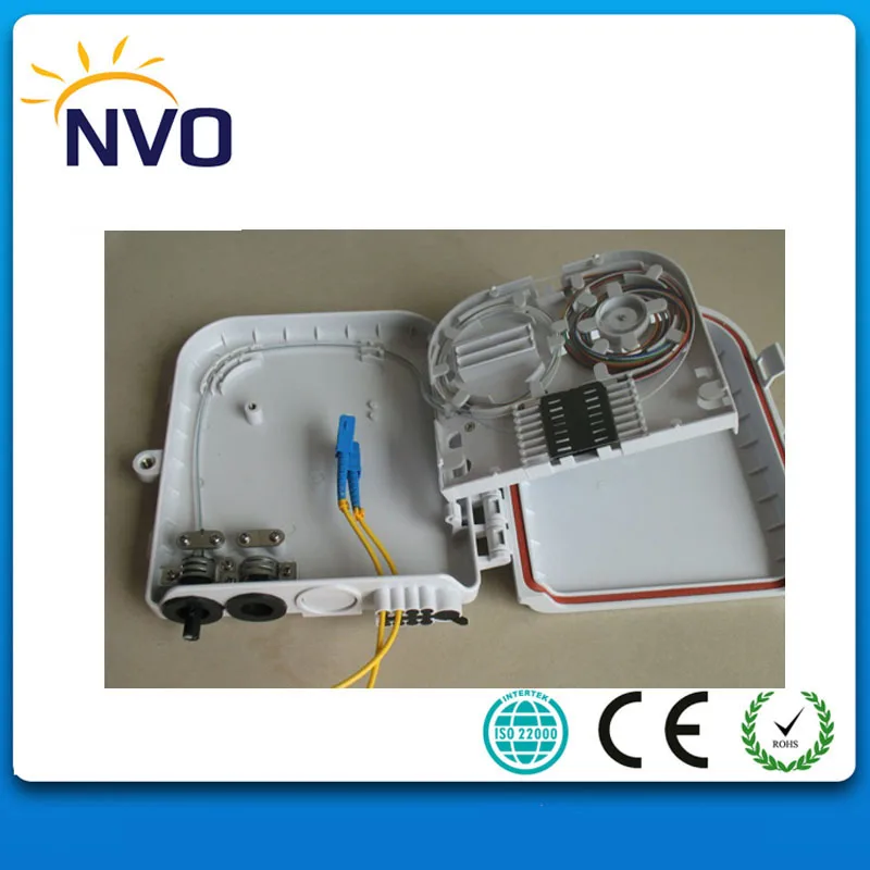 Открытый 8 портов Волокно-оптические ftth plc splitter распределительная коробка