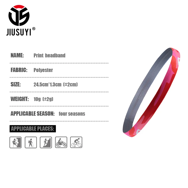 Влагоотводящая повязка на голову для волос Эластичные заколки наголовный обруч