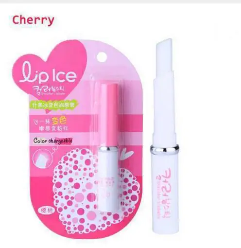 Cherry Горячая 6 цветов фруктовый бальзам для губ длительная увлажняющая Волшебная губная помада Уход за губами изменение цвета губная помада инструмент - Цвет: Cherry