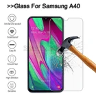 Закаленное стекло для Samsung Galaxy A40 защита экрана 9H на телефон защитное стекло для Samsung Galaxy A40 стекло