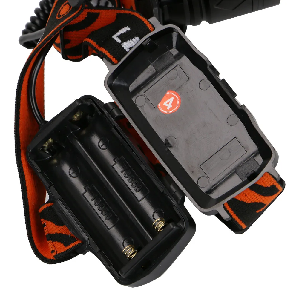 2000LM 1* XML-T6+ 1* светодиодный налобный фонарик cob USB зарядка Масштабируемая фара Водонепроницаемая головная лампа Головной фонарь рыболовный охотничий свет на 18650