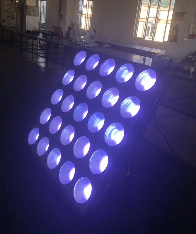 Акция 25 шт.* 10 Вт 4в1 RGBW DMX512 светодиодный точечная матрица луч светильник для сцены события вечерние 5*5 Вт пиксель светодиодный дисплей матричный луч