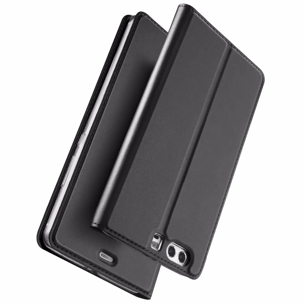 Кожаный чехол DUX DUCIS для Huawei P10 Plus роскошный книжка с подставкой и отделением карт